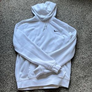 White Nike hoodie